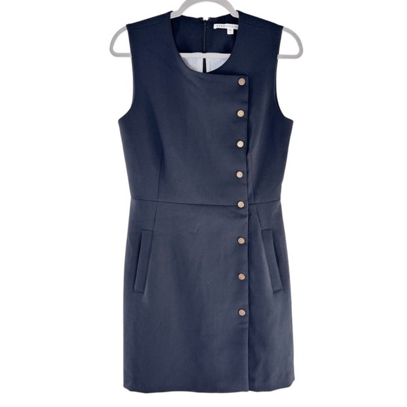 Veronica Beard BIK Tailored Mini Dress Black Size 6 - Picture 3 of 9